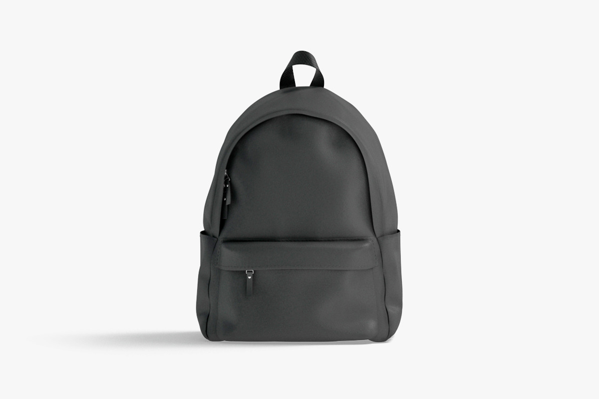 Black Backpack 3D Model, an Object 3D Model by rebrandy