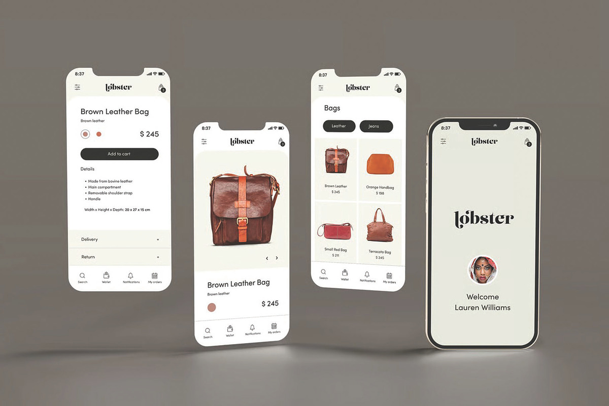 Smartphone Screen Mockup –Mobile App, an iPhone Mockup by DesignRushMarket (Photo 2 of 12)