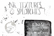 Ink Textures For Fonts, a Texture Graphic by WeLivedHappilyEverAfter (Thumbnail 6 of 6)