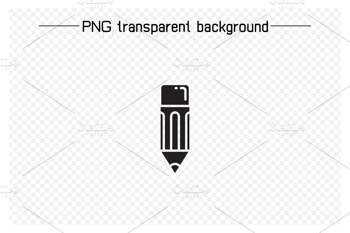 Pen and Pencil Glyph Icons, a Solid Icon by Designfour (Photo 5 of 7)