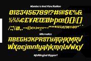 Racing Starter - Sporty Style, a Font by Novitype (Thumbnail 10 of 11)