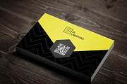 Creative Dark Business Card, a Business Card Template by bouncy (Thumbnail 4 of 4)