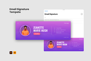 Email Signature Template V.10