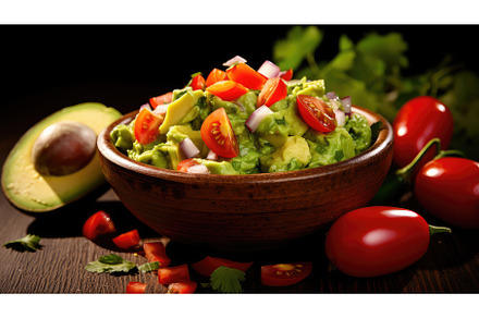 healthy avocado mexican food, a Food & Drink Photo by pikepicture