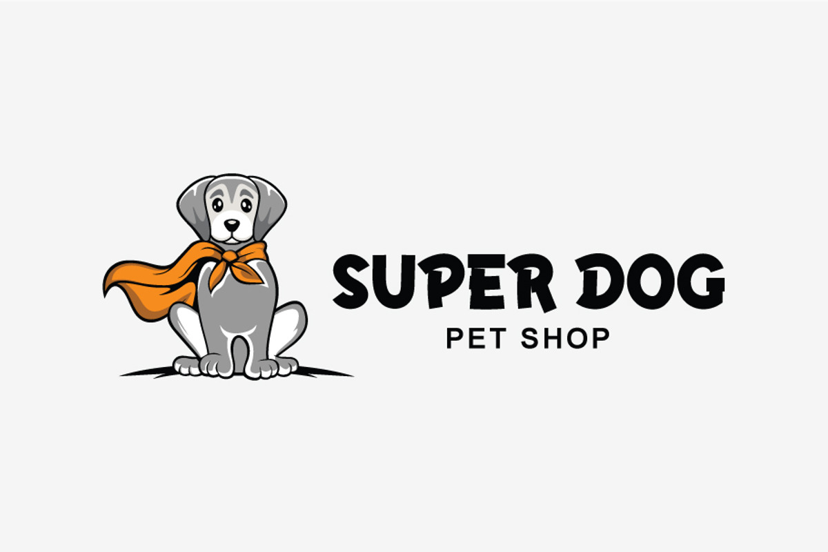 Super Dog Logo, a Branding & Logo Template by MotionMount (Photo 2 of 5)