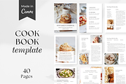 Cookbook Recipe Ebook Template, a Magazine Template by ShopRShop (Thumbnail 1 of 10)