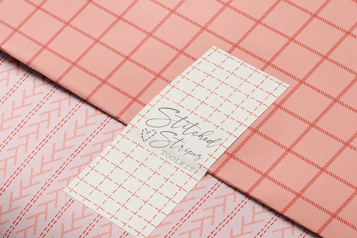 200+ Stitched Stripes Toolkit, an Object Graphic by Mio Buono (Photo 5 of 13)
