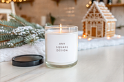 Christmas Gingerbread Candle Mockup, a Product Mockup by TatiMockup (Thumbnail 2 of 5)