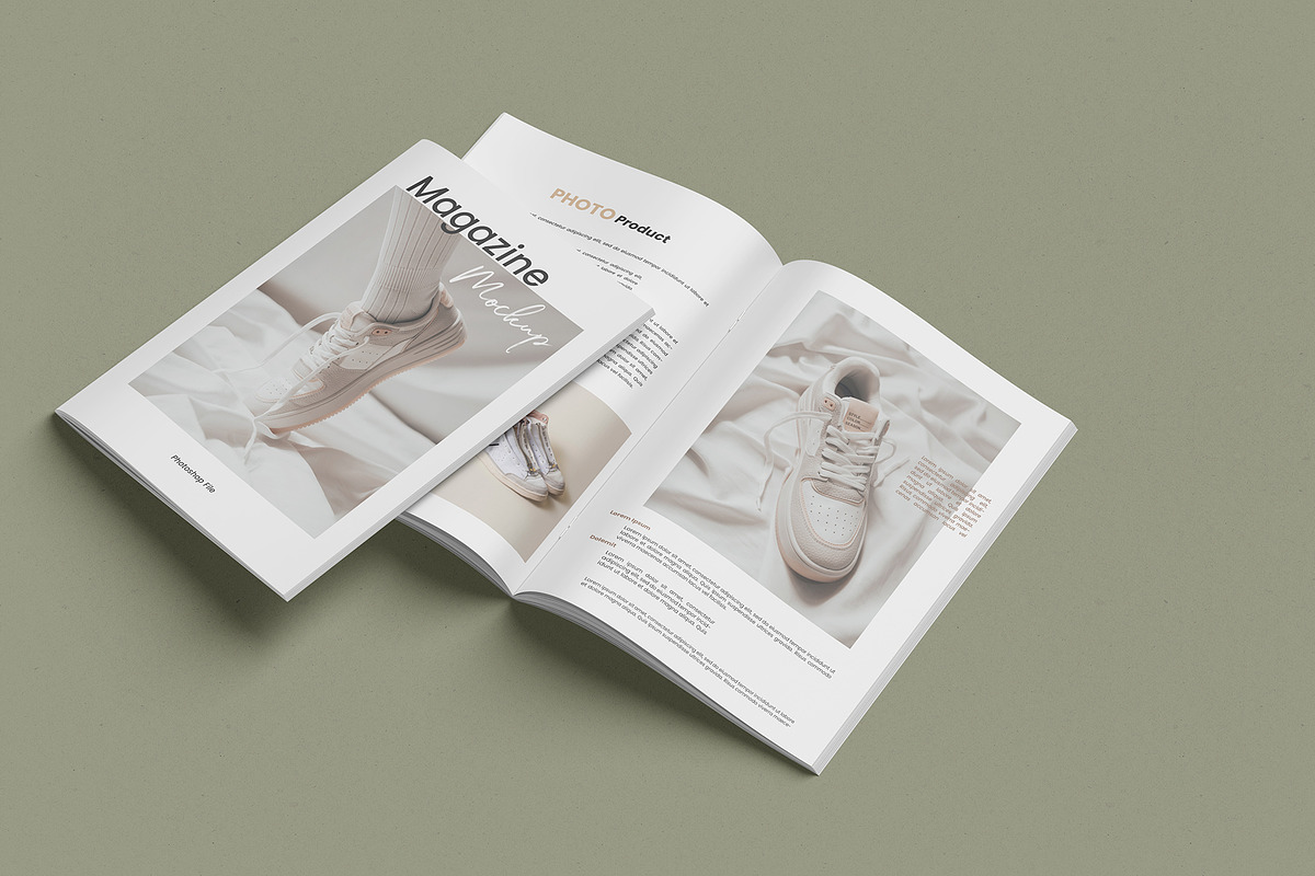 A4 Magazine Mockup, a Magazine Template by Graphicbars (Photo 8 of 11)