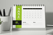 Modern Desk Calendar 2026 Template, a Stationery Template by MightyDesign (Thumbnail 1 of 7)
