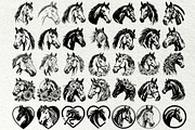 Horse SVG Bundle. Horse and girl, an Animal Illustration by DENIDigitalArtSudio (Thumbnail 2 of 9)