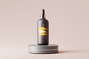 Dark Plastic Cosmetic Mockup Bundle, a Cups & Container Mockup by pmvch (Thumbnail 26 of 111)