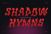 CS Murder Drawn, a Blackletter Font by Craft Supply Co. (Thumbnail 4 of 8)