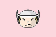 Comics superheroes set, a Person Illustration by Urazovsky Design (Thumbnail 3 of 4)
