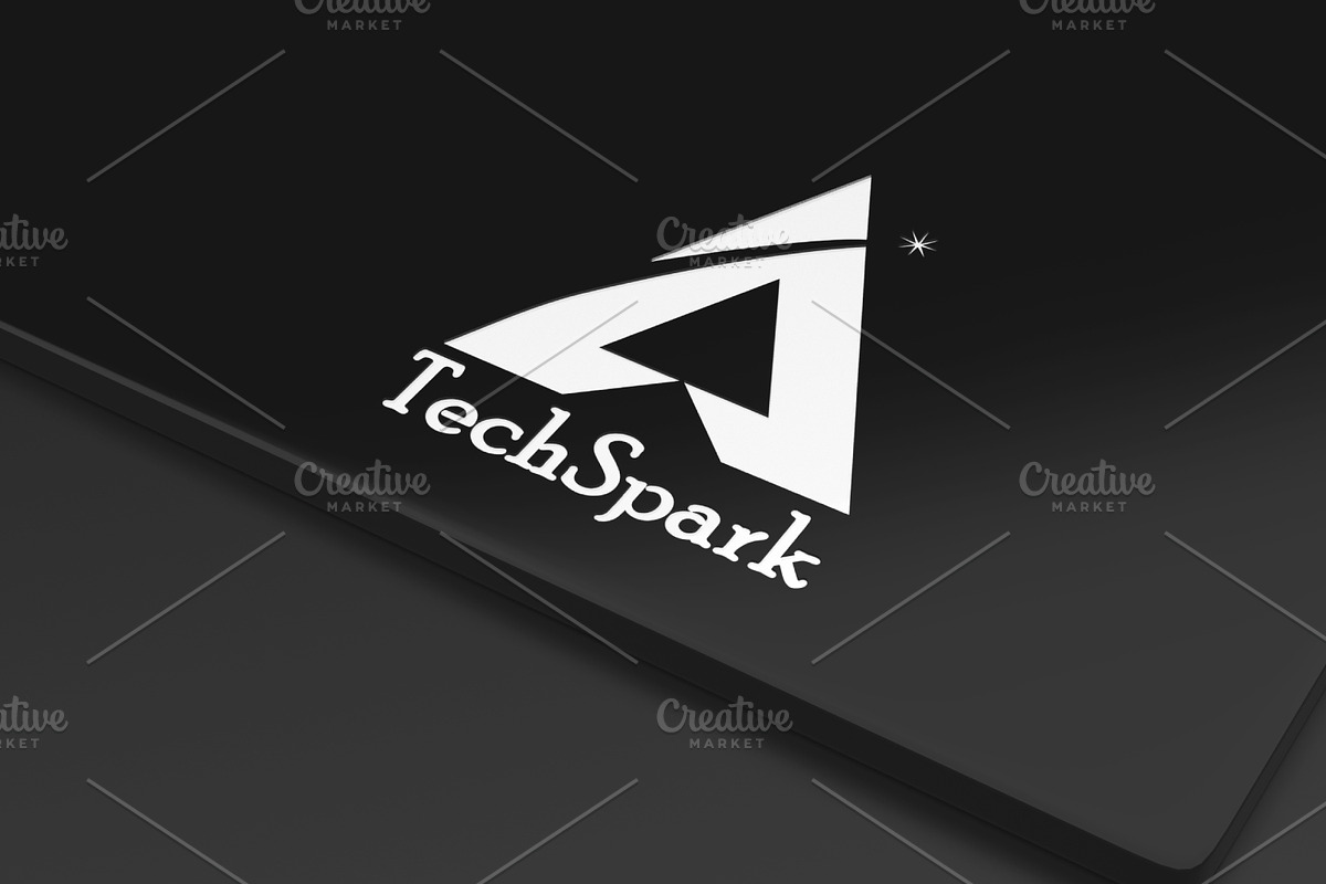 Tech Spark Logo Template Design, a Branding & Logo Template by FusionadCreates (Photo 3 of 6)