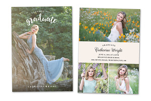 Graduation Card Template CG063