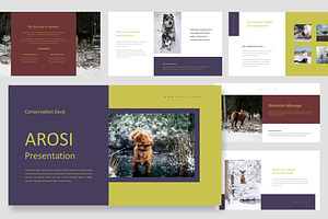 Arosi : Conservation Google Slides, a Presentation Template by Punkl Camp