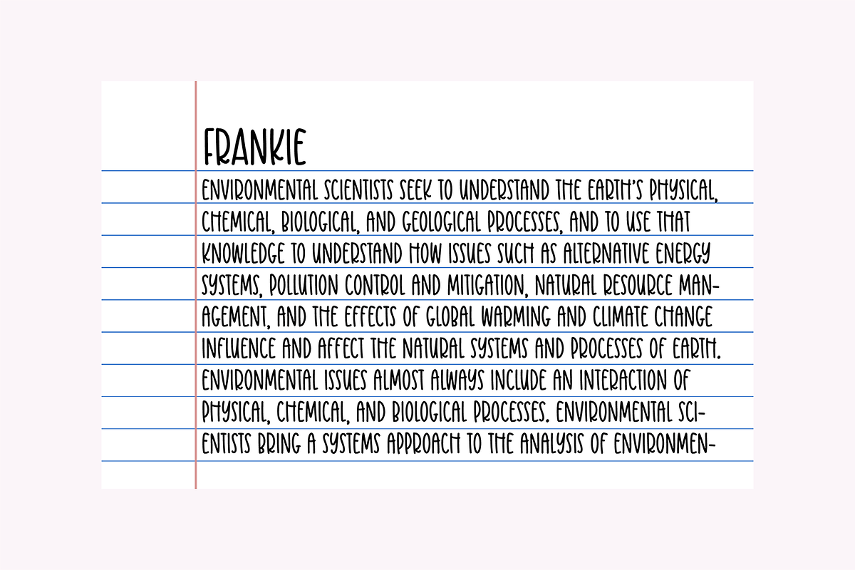 NOTEBOOK HANDWRITING Font Bundle, a Handwritten Font by Blush Font Co. (Photo 5 of 12)