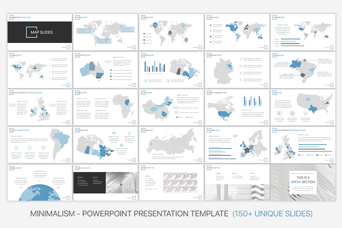 Minimalism - PowerPoint Template, a Presentation Template by Helga_Design (Photo 10 of 13)