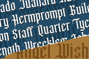 Angel Wish - Blackletter Font