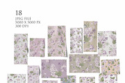 Lilac Seamless Pattern And Graphic, a Pattern Graphic by Madebyia (Thumbnail 13 of 16)