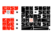 SK Quadratica — Monumental Font, a Font by Shriftovik Type Foundry (Thumbnail 9 of 12)