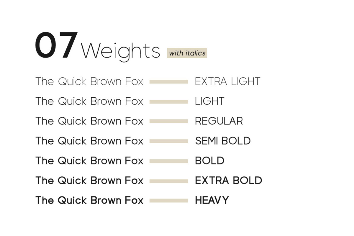 VISIA PRO - Geometric Font Family, a Sans Serif Font by Designova® (Photo 9 of 9)