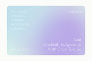 Aura Grainy Gradient Textures PS, an Object Graphic by Feel This (Thumbnail 2 of 19)