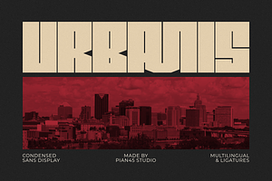 Urbanis - Heavy Sans Display Font