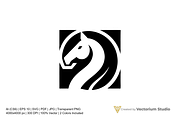 Horse Chess Piece Logo, a Branding & Logo Template by Vectorium Studio (Thumbnail 1 of 3)