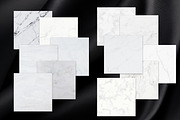 12 Minimalist White Marble Textures, a Texture Graphic by UniqueMe (Thumbnail 2 of 6)
