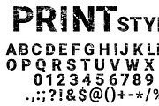 Soccer Grungy Font OTF TTF SVG Png, a Slab Serif Font by Watercolor_Vector Graphic (Thumbnail 3 of 3)