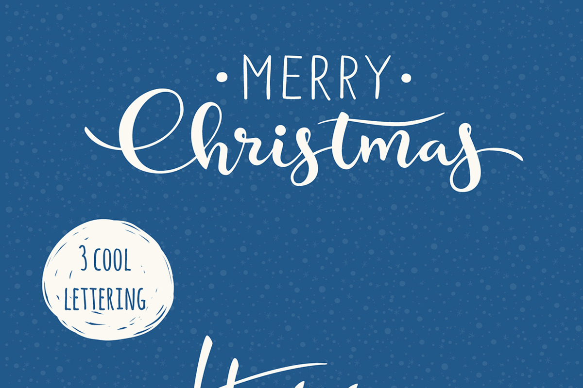 Christmas card designs, a Background Graphic by Giraffarte (Photo 9 of 9)