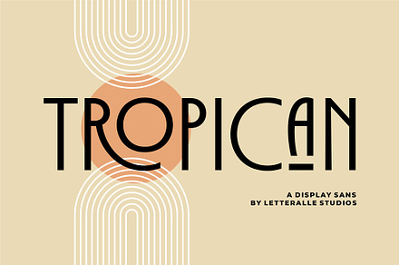 Tropican Display Sans