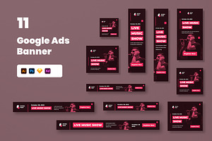 Music Show Google Ads, a Templates & Theme by Rahardi Creative
