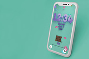 iPhone X Mockup, an iPhone Mockup by The Reb. Shop (Thumbnail 2 of 2)