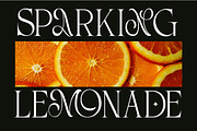 Horia Garden - Luxury Food Fonts, a Serif Font by Randi Irvan | Rvandtype (Thumbnail 7 of 12)