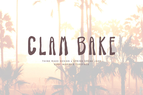 Clam Bake - Surf Font preview 5