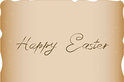 A vintage Easter greeting card, a Decorative Illustration by JYa_Design (Thumbnail 3 of 3)