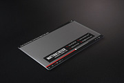 Transparent Youtube Business Card, a Business Card Template by Marvel (Thumbnail 3 of 3)