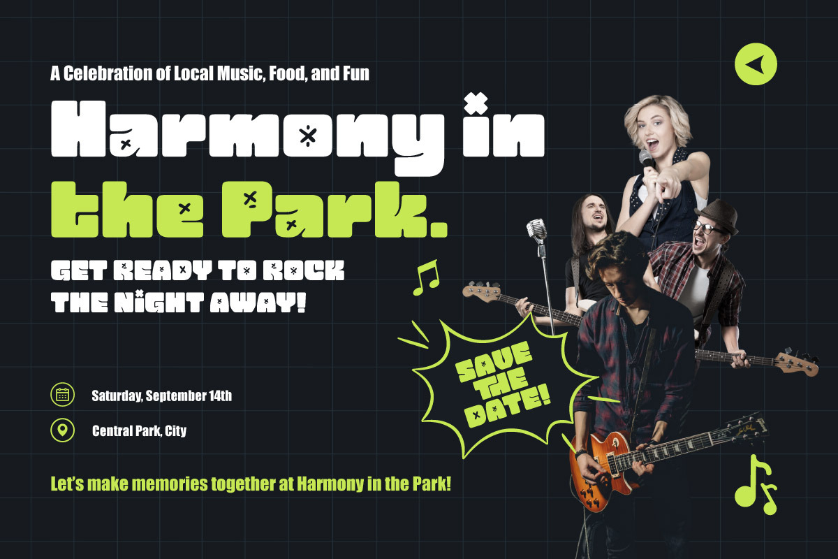 Sofunky - Display Music Font, a Sans Serif Font by productype1 (Photo 2 of 10)