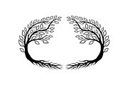 Nature Wreath Frame Vector Bundle, an Illustration by jahid234 (Thumbnail 25 of 51)