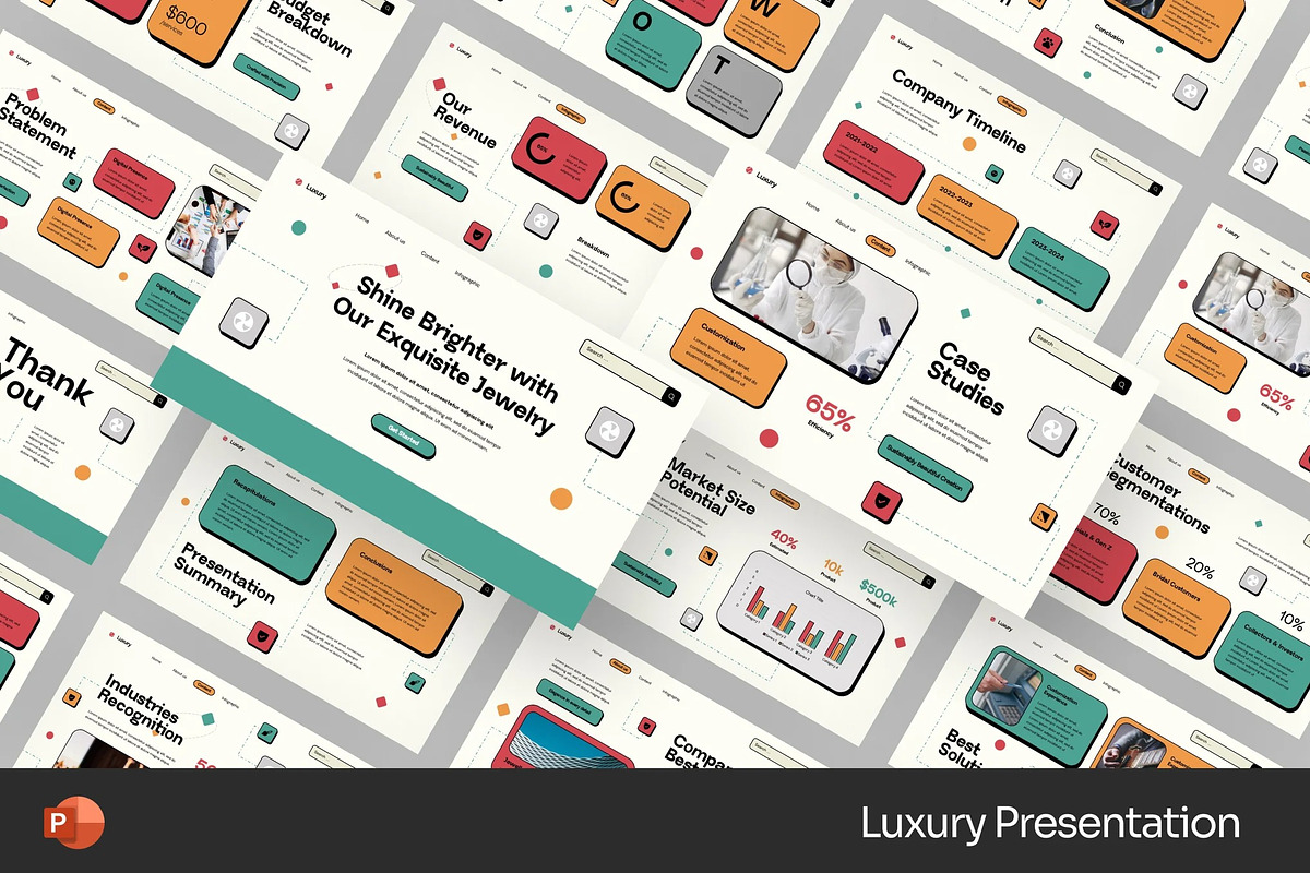 Luxury Presentation Powerpoint, a Presentation Template by Fit-tee (Photo 1 of 2)