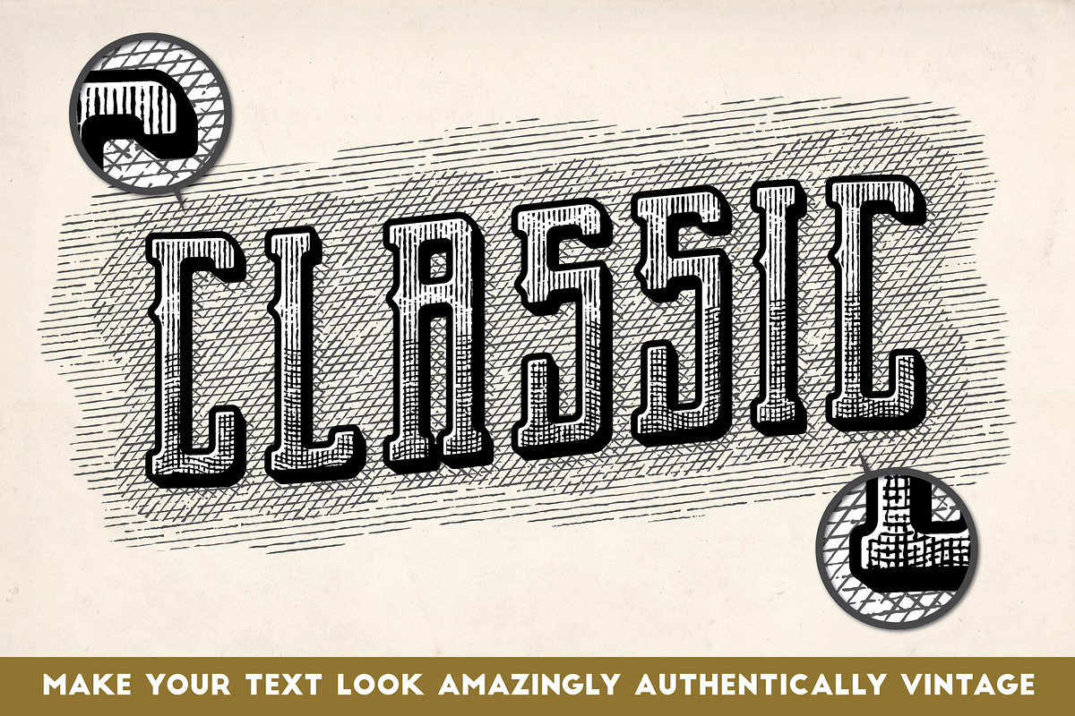 Vintage Engraved Patterns - Affinity, a Layer Style Add-On by The Artifex Forge (Photo 4 of 6)
