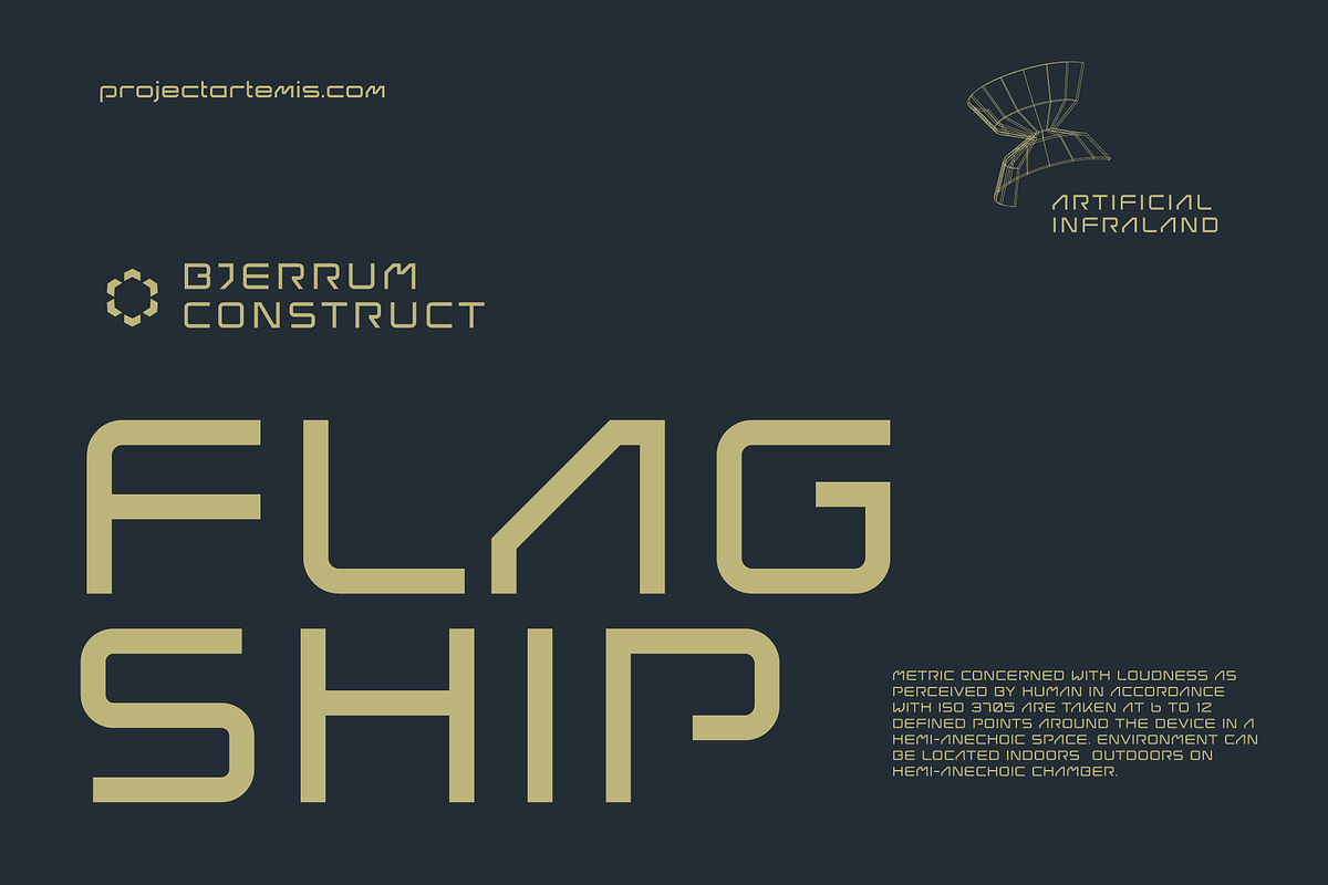 Barmo Futuristic Tech Font, a Sans Serif Font by baqoos (Photo 6 of 9)
