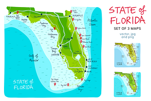 Florida maps
