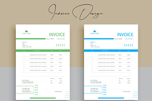 Creative Business Invoice Design Set