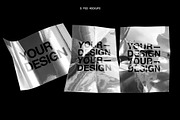 Silver Paper Textures + 5 Mockups, a Texture Graphic by Marie T (Thumbnail 8 of 17)
