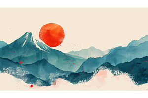 Modern abstract art icon with, an Abstract Photo by ZinetroN