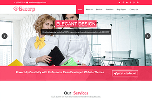 Becorp - Wordpress Theme